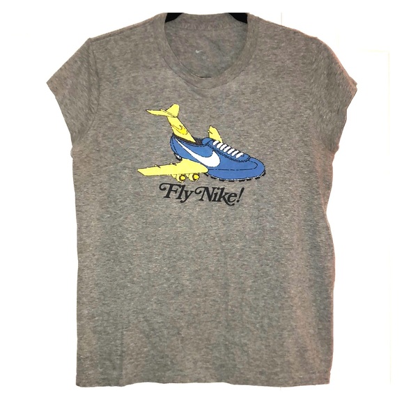 Rare 1970s Vintage Fly Nike! Tee - Picture 1 of 3